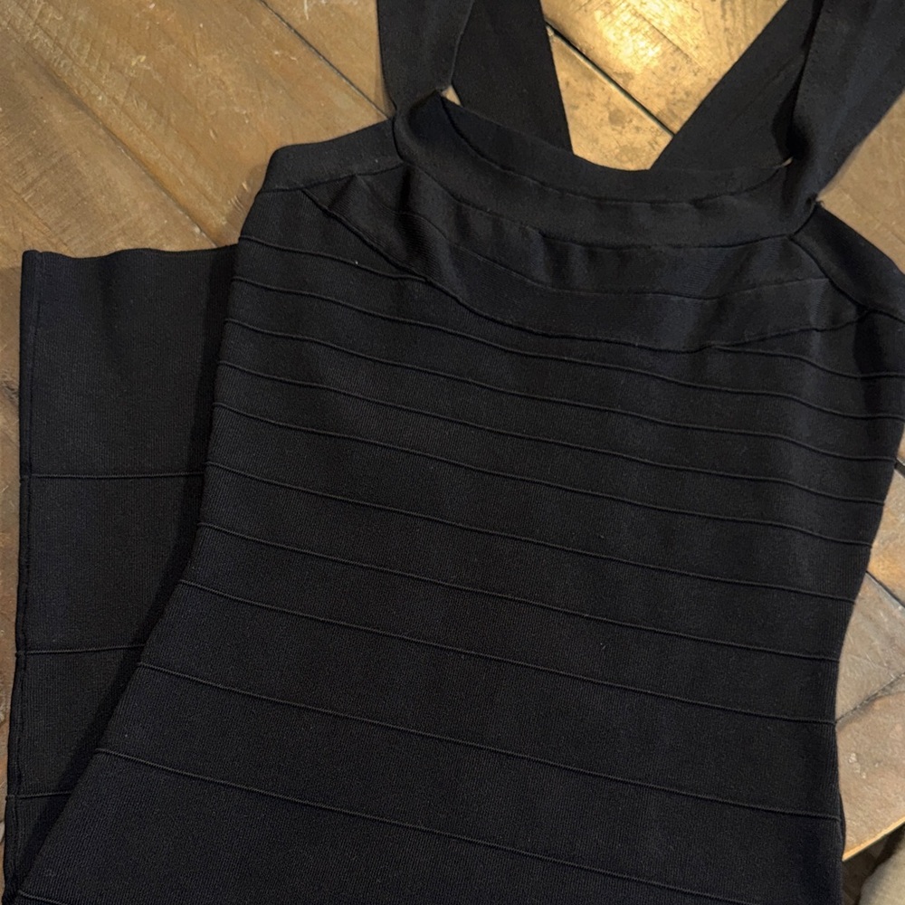 Express Black Bandage Dress